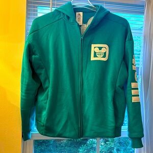 Disney World zip-up spirit jersey teal
